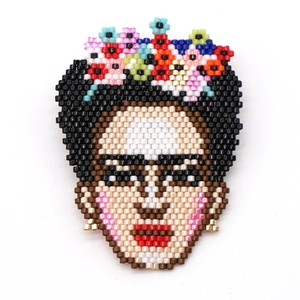 MI-X180038 Frida flor linda chica broche de Pin broche de moda broche para mujer - Product Image 1