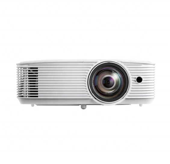 R Optoma GT1080HDR Short Throw Gaming Projector Enhanced Game Mode for 1080P 120Hz Gaming 8.4 Ms 4K UHD 3800 Lumens