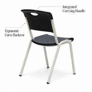 Chaise Commerciale Compacte, Empilable, Stable et Polyvalente pour Salles de Classe, Cafétérias, Hôtels, Traiteurs et Cuisines - Product Image 4