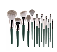 Ensemble de pinceaux de maquillage, 13 pièces/lot, fond de teint, poudre cosmétique, blush, mélange beauté, outil de maquillage