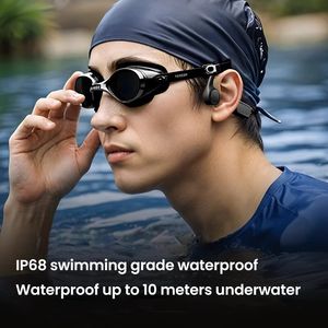 Yüzme su geçirmez IP68 spor açık kulaklık kablosuz dinleme cihazı çalışan ses kulaklık kemik iletimli kulaklık - Product Image 5