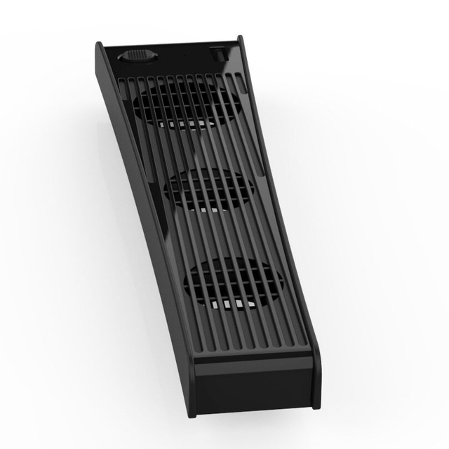 Super Cooling Fans New External 3 Fan Black Cooler for Sony PS5 for Playstation 5 Wired Game Console Accessories Made Plastic