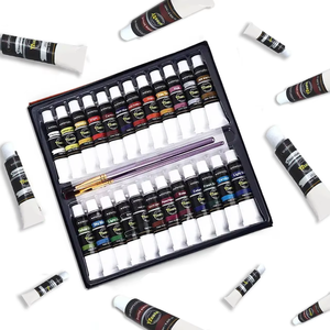 12/18/24 Kleuren Acrylverf Set Hoge Kwaliteit Transparant Aquarel Pigment - Product Image 4