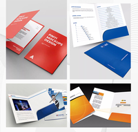 Carpeta de Presentación para Informes Médicos de Hospital, Carpeta de Bolsillo Mate, Portafolletos, Porta Tarjetas de Hotel, Carpeta de Presentación Empresarial