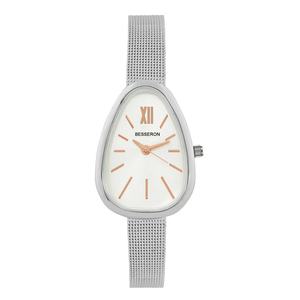Reloj de Mujer Personalizado de Acero Inoxidable, Diseño Ejecutivo, Caja Irregular, Movimiento Japonés, Resistente al Agua 3ATM, OEM ODM, con su Logotipo, Cuarzo - Product Image 3