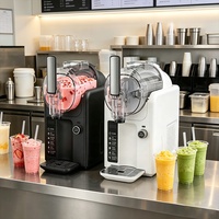 Baiwin 2.4L 4.8L Slushmachine, fruitsap- en smoothiemachine, 1 of 2 tanks, bevroren party-koude drankenmaker, slushiemachine, OEM