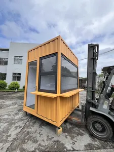 2025 Fuente de fábrica, recién llegado, camión de comida portátil, cabina prefabricada, Panel sándwich de aeropuerto de calle, quiosco de bebidas para Libia - Product Image 5