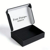 Boîte d'emballage personnalisée pour produits, boîte cadeau pliante en carton ondulé, usine OEM, emballage écologique, boîte d'expédition rose avec logo