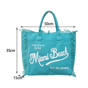 Borsa Tote in Tela di Lusso con Stampa, Prezzo Molto Conveniente per Stampa Digitale e Pittura, Direttamente dal Produttore Grossista - Product Image 3