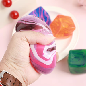 Hot Sell Colorful Maltose Mini Flow Liner Ice Cube <b>Squeeze</b> Animal Stress Relief Toy <b>Squeeze</b> <b>Ball</b> Classic Capsule 5 to 7 Years - Product Image 5