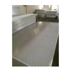 אדריכלות דקורטיבית מחורר רשת מתכת 12.7 מ "מ מרכזי מוזהב ללא טיפול אלומיניום מחורר אלומיניום מחורר - Product Image 2