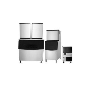 Nouvelle machine à glaçons commerciale 5t/jour en acier inoxydable 304 avec compresseurs Emerson/Fusheng/Hitachi automatique - Product Image 3