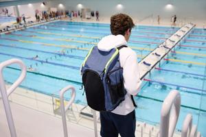 Muestra Gratis, Nueva Tendencia, Bolsa Deportiva Grande Impermeable para Gimnasio, Deportes al Aire Libre, Triatlón, Entrenamiento, Competición, Natación - Product Image 3