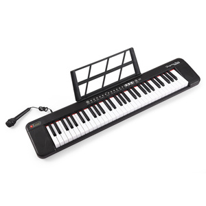 <span class=keywords><strong>Piano</strong></span> électronique à 61 touches Clavier de <span class=keywords><strong>piano</strong></span> multifonctionnel Instrument de musique portable Clavier éclairé <span class=keywords><strong>Piano</strong></span> <span class=keywords><strong>numérique</strong></span> - Product Image 1