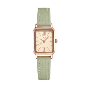 Reloj de mujer de gama alta de nicho simple, reloj rectangular para estudiantes, reloj de cuarzo para mujer con temperamento Retro - Product Image 3