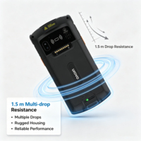 Lecteur portable Android UROVO DT50S, scanner de codes-barres 1D 2D avec HF UHF