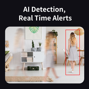 Smart Dual-View Surveillance <b>Camera</b> 1080P HD Indoor Night Vision <b>Wireless</b> Control Home Security <b>Camera</b> - Product Image 4