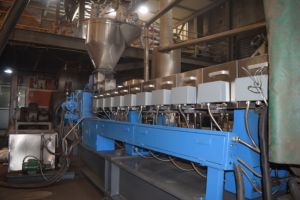 1000-1500 kg/giờ PP + caco3/tal masterbatch hỗn hợp máy PELLET dây chuyền sản xuất - Product Image 3