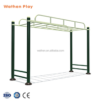 Barres de fitness multifonctionnelles en acier galvanisé, durables et écologiques, pour l'entraînement physique en extérieur (vente en gros)