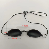 Forte protection UV Silicone soleil bronzage lunettes de soleil lunettes de soleil couverture pour lumière du soleil moulé lunettes