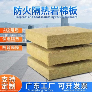 Panel de Aislamiento de Lana de Roca Funas de 50-100 mm, Resistente al Fuego y al Calor, Aislamiento de Fibra Mineral para Paredes Exteriores - Product Image 3