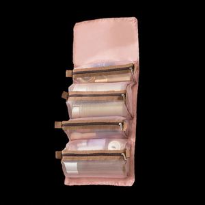 Factory Wholesale Detachable Storage Bag Mesh Cosmetic Bag <b>Large</b> Capacity Toiletry Bag - Product Image 2