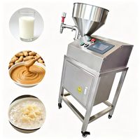 Machine de remplissage alimentaire mobile à débit réglable, scellée et sans résidus