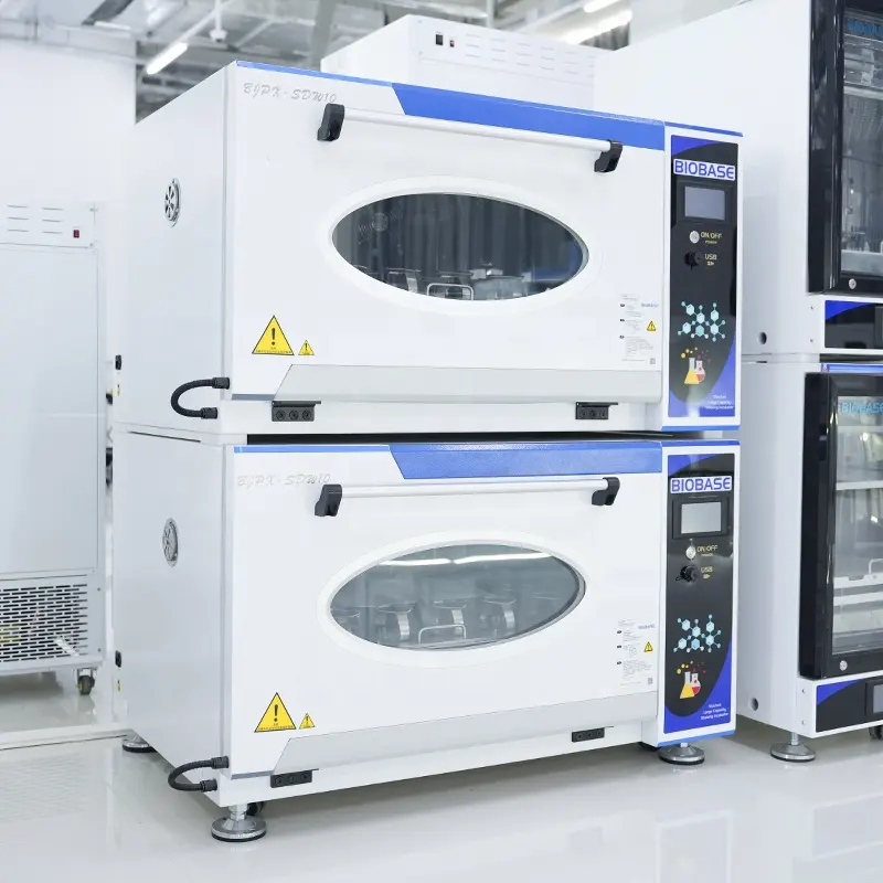 BIOBASE CHINA Shaking incubatore BJPX-SDW10 impilato grande capacità di scuotimento incubatore per laboratorio