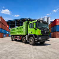 Camion benne de chantier Shacman 8X4 Euro 3 neuf et d'occasion, 351-450 ch, capacité 21-30T