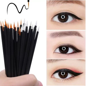 Juego de 50 Pinceles Desechables para Delineador de Ojos, Aplicador de Maquillaje de Gel Ultrafino, Kit de Pinceles Multicolor al por Mayor - Product Image 1