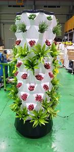 Sistema de plantación de jardín hidropónico vertical tipo torre de piña para lechuga - Product Image 4