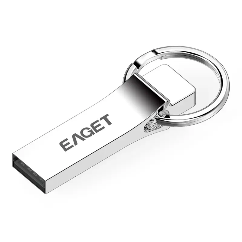 EAGET सस्ते कस्टम मेमोरी स्टिक धातु यूएसबी 2.0 फ्लैश ड्राइव 8GB 16GB 64GB Pendrive 32GB