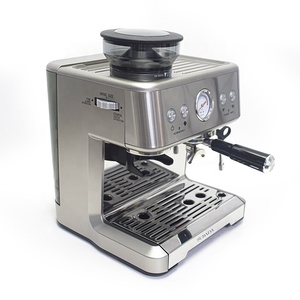 Machine à café expresso avec moulin à café 20 vitesses, 15 bars, capacité 250 g de grains de café, en acier inoxydable, réservoir d'eau 2,6 L, tête de brassage 58 mm, porte-filtre - Product Image 4