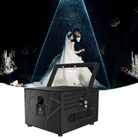 Projecteur Laser de Scène pour Mariage 3W 5W 10W ILDA, Effet Neige, Animation Disco, Lumières Laser DJ pour Fêtes et Mariages