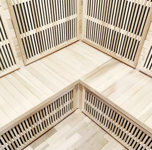 Sauna de Infrarrojos Lejanos de Bajo Consumo Energético para 3-4 Personas, de Interior, para Rejuvenecer y Revitalizar, Línea Premium, de Madera Sólida - Product Image 6