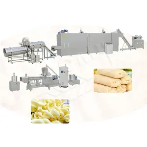 Myonly Automatische Snack Extruderen Maken Machine Mini Gepofte Rijst Productie Machine Maïs Chip Puff Productielijn