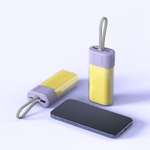 Cargador Portátil de Carga Rápida Mini en Oferta, 10000 mAh, con Cables Integrados para Viajes al Aire Libre - Product Image 6