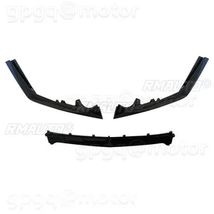 3Pcs Front Bumper <b>Splitter</b> Lip Corner Spoiler AMMP Concepts Glossy Black Matte Black for Ford Mustang GT500 Style 2015-2021 - Product Image 3