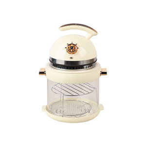 HOT Arrival 360 Visual Professional Vente en gros à bas <span class=keywords><strong>prix</strong></span> Mini friteuse à <span class=keywords><strong>air</strong></span> en verre de haute <span class=keywords><strong>qualité</strong></span> 3,5 L sans huile Friteuse à <span class=keywords><strong>air</strong></span> domestique - Product Image 2
