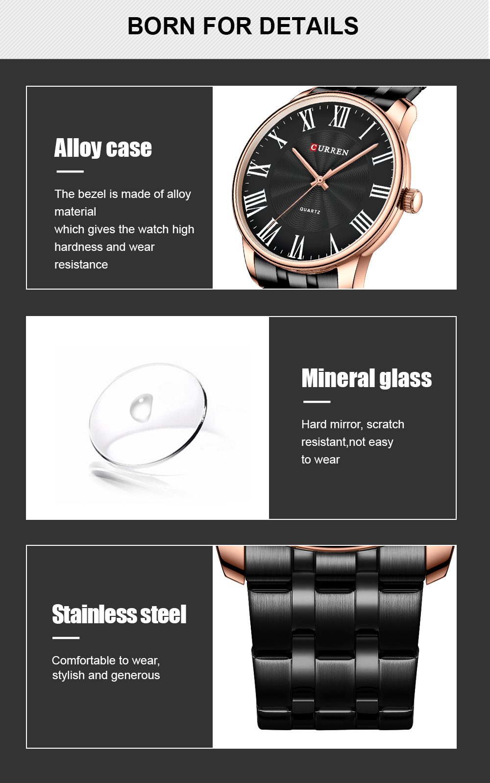 Nouvelles montres pour hommes Top marque de luxe CURREN Quartz montre pour hommes Sport étanche montres-bracelets Date d'affaires Relogio Masculino