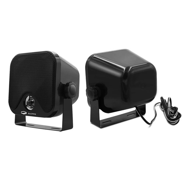 ISURE MARINE Square 4-inch Horn Speaker, Waterproof RV, Yacht, FM, Marine Control, Audio Player, ATV Accessories