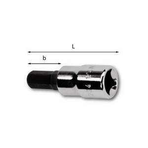 USAG - U02342016 1/2 ''Brocas de vaso para tornillos Allen-EAN 8010239141124 HAND SOCKETS 1/2" - Product Image 1
