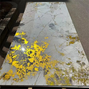 Bán buôn Nhà máy cung cấp trực tiếp cao bóng <span class=keywords><strong>UV</strong></span> tấm đá cẩm thạch PVC Bảng điều khiển tường không thấm nước - Product Image 4