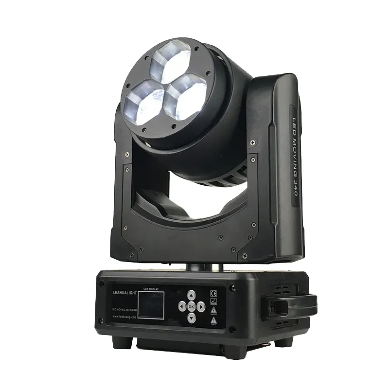 Promotie Led Moving Head Licht Stadium Licht Voor Night Club Lichtgevende Glans Dj Verlichting Apparatuur 3Pcs * 40W rgbw