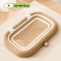 Vente en gros Grande planche à gratter universelle pour chat Sisal Arbre à chat griffoir résistant à l'usure Nid intégré Bassin à griffes pour chat
