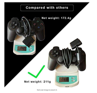 Manette filaire USB pour console PS2, manette de jeu pour PS2