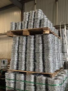 Alambre de Púas Galvanizado en Rollo, de Alta Resistencia, para Cercas Agrícolas, Alambre de Seguridad Tipo Cuchilla, Material para Cercas Industriales, Suministro a Granel - Product Image 3