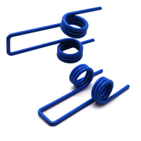 Ressort à double torsion en acier inoxydable pour portes de meubles, diamètre 20 mm, capacité 20 lb, finition électrophorèse bleue, marque OEM