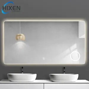 HIXEN 18-8b 2023厂家直销新设计智能Magi背光化妆镜酒店浴室Led镜子