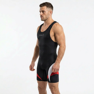 Combinaison de lutte personnalisée unisexe, uniforme de lutte classique personnalisé pour enfants, hommes et femmes, respirant, extensible, adapté à l'entraînement - Product Image 3